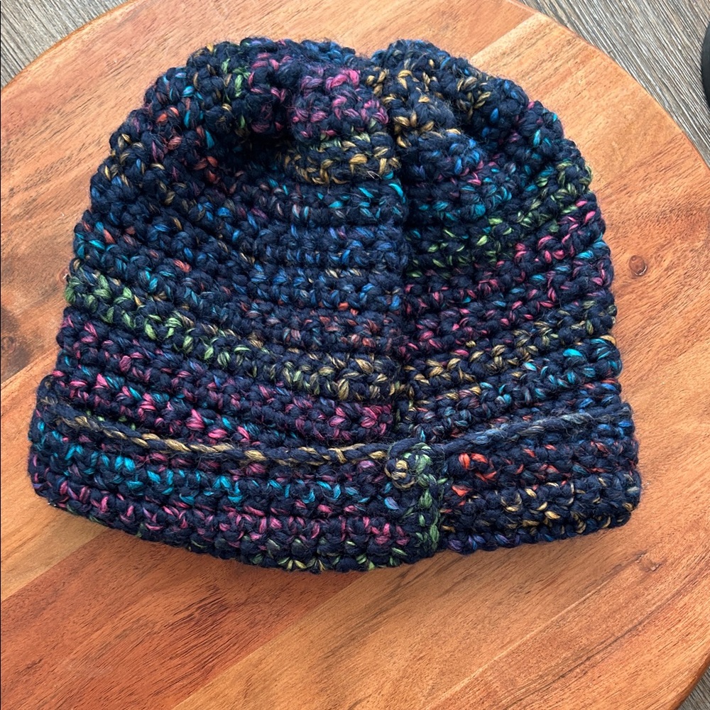 Multicolor Knit Beanie